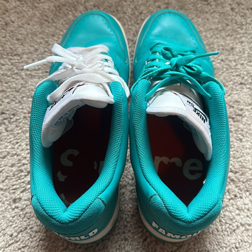 Supreme x Nike Air Force 2 Low Teal 🔥🔥🔥 - Picture 5 of 7